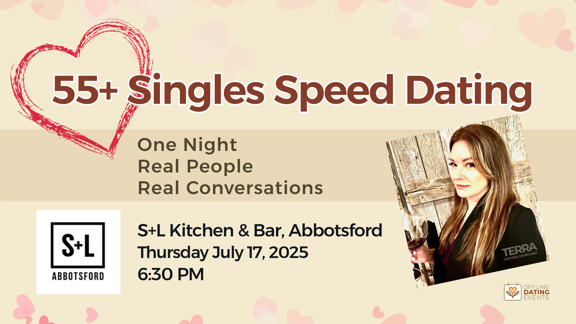55+ Singles Dating Event